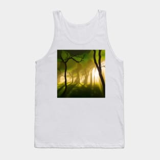 Otherwordly Woods in a Fantasy Land Tank Top